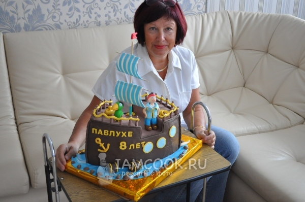 Торт на день рождения