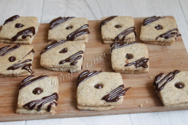 Печенье квадратики