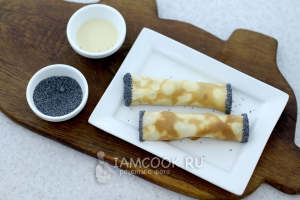 Рецепт налистников на молоке