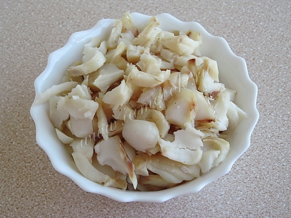 Филе отварного минтая