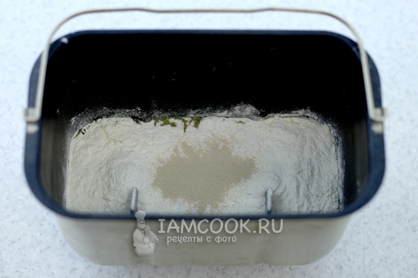 Соединить ингредиенты для теста