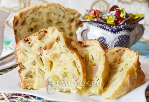 Фото шарлотки в хлебопечке