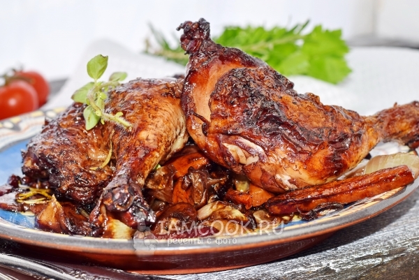 Рецепт петуха в вине по-бургундски
