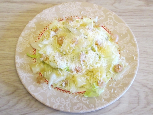 Посыпать сыром