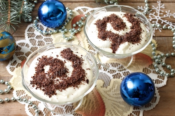 Рецепт творожного десерта зимняя сказка