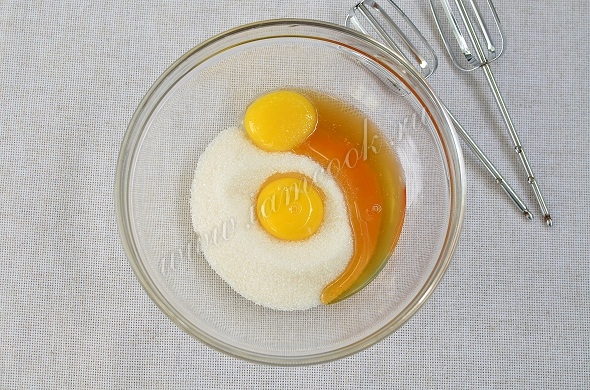 Яйца с сахаром