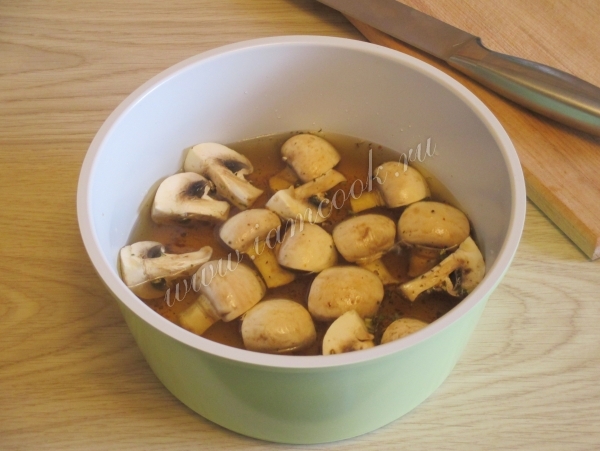 Грибы в кипятке