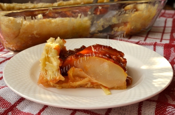 Рецепт пирога с грушей