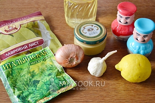 Фото маринада для стейка из говядины