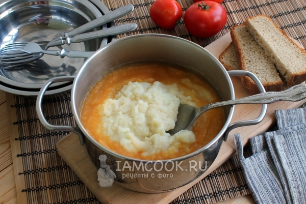 Фото овощного пюре