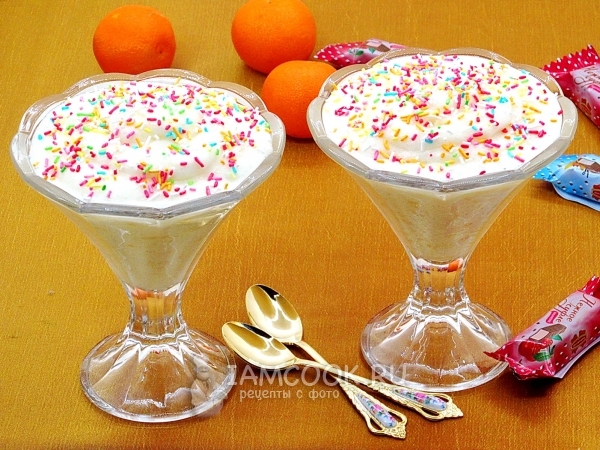 Рецепт мусса из консервированных ананасов