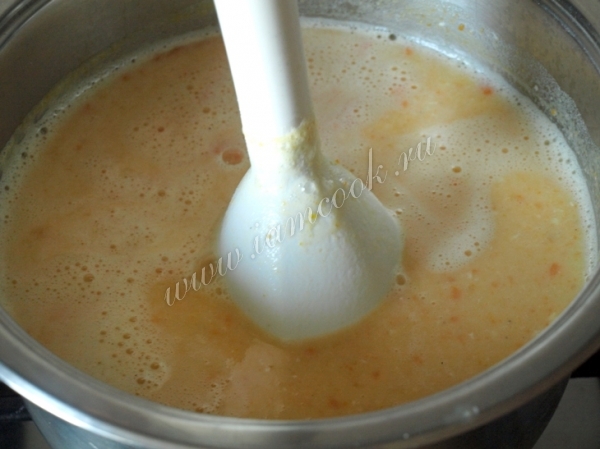 Пюрировать суп