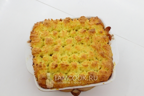 Рецепт картофельной запеканки с мясом