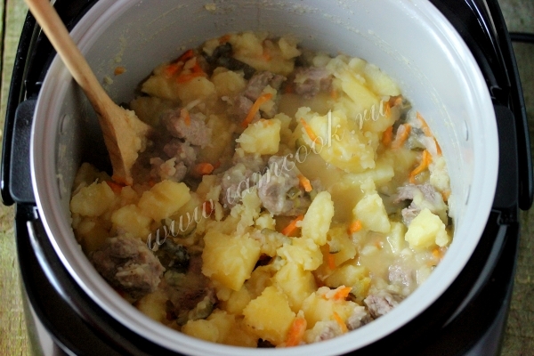 Фото жаркого в мультиварке