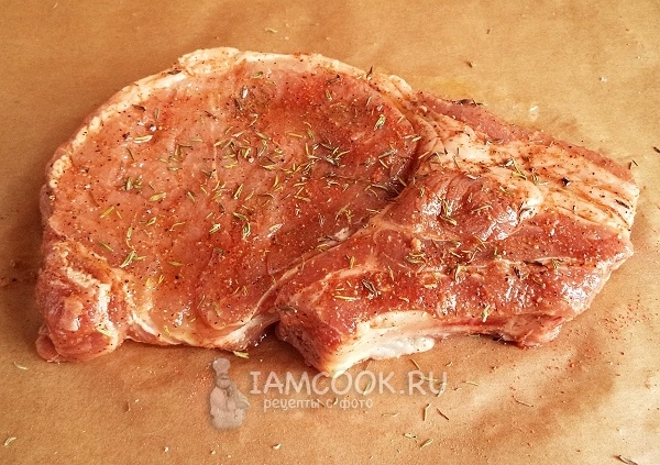 Посыпать тимьяном