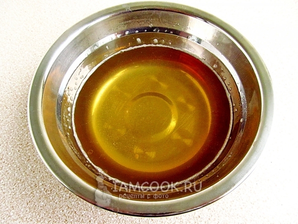 Нагреть желатин