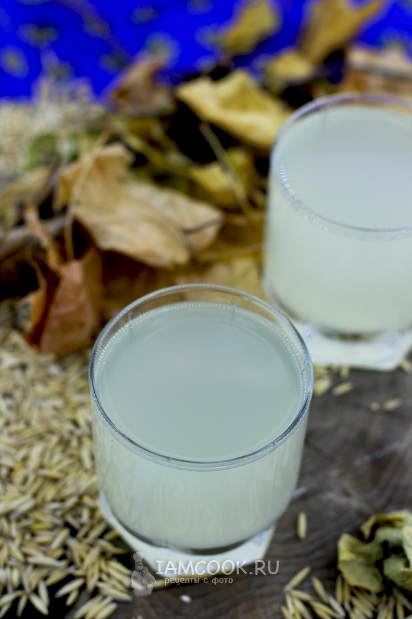 Фото кваса из овса