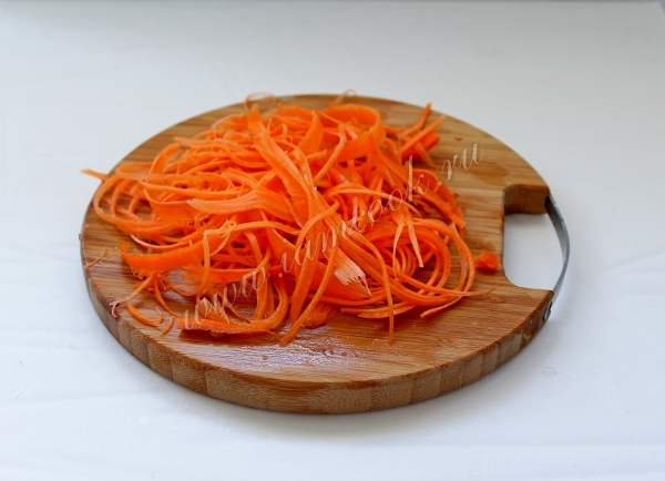 Морковь тертая