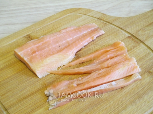 Филе красной рыбы