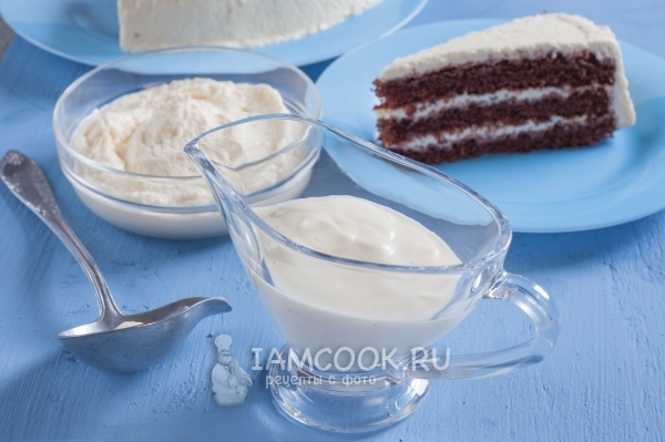 Фото крема из маскарпоне для торта