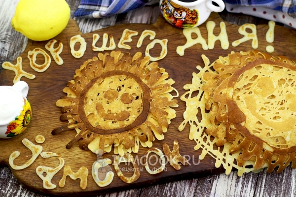 Ажурные блины