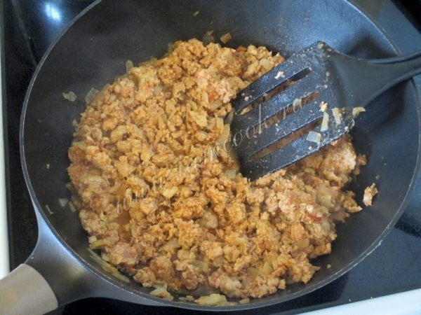 Обжарка фарша