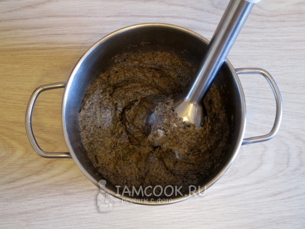 Готовая икра из сушеных грибов