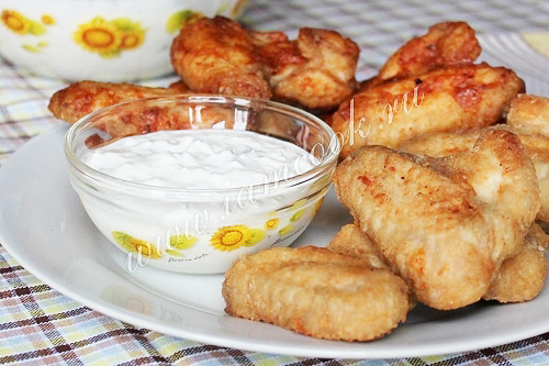 Куриные крылышки баффало