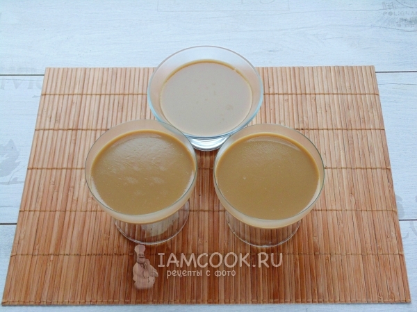 Охладить десерт в холодильнике