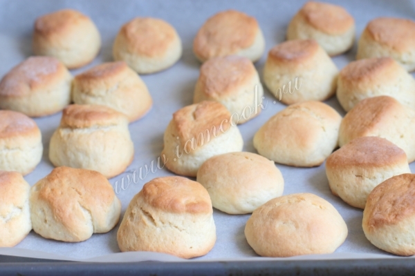 Готовые пряники из творожного теста