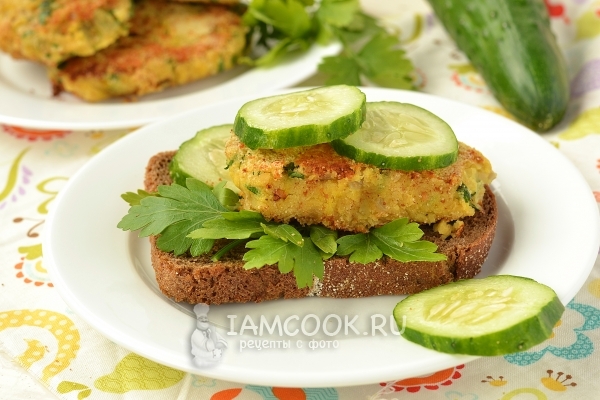 Фото постных котлет из фасоли