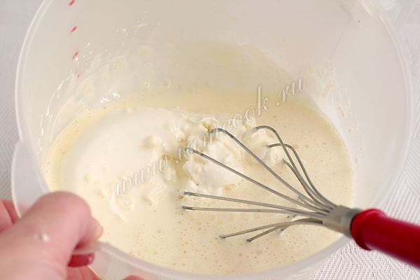 Сливки с сахаром