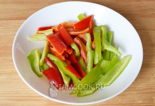 Порезать перец