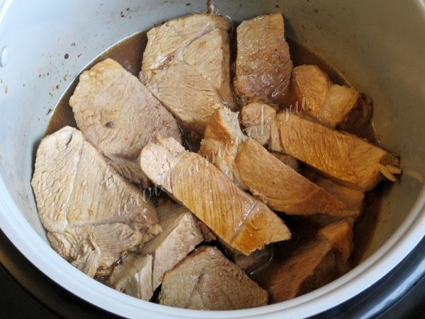 Прокипятить свинину