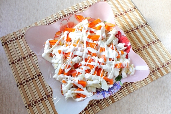 Яйца и морковь