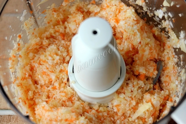 Овощи измельченные