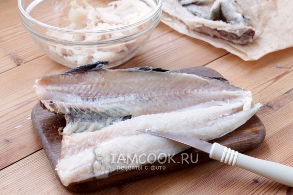 Отделить филе рыбы