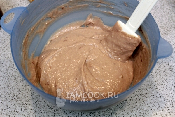 Всыпать муку и размешать