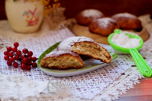 Готовые банановые булочки