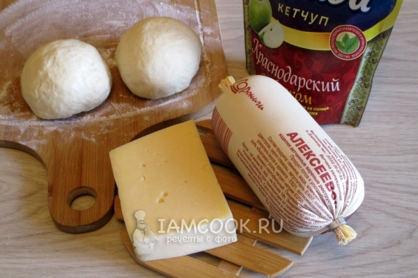 Ингредиенты для пиццы «Школьная»