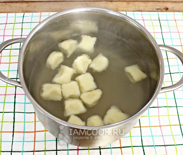 Сварить вареники