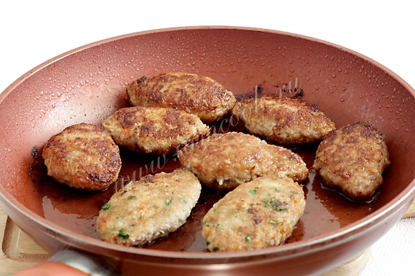 Обжарка котлет