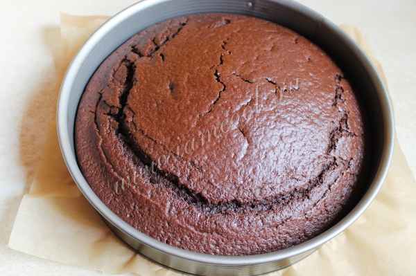 Шоколадный бисквит