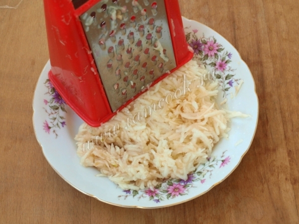 Яблоки тертые