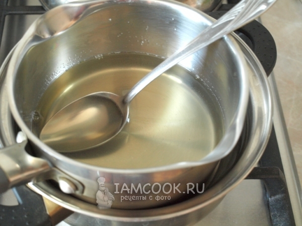 Растворить желатин