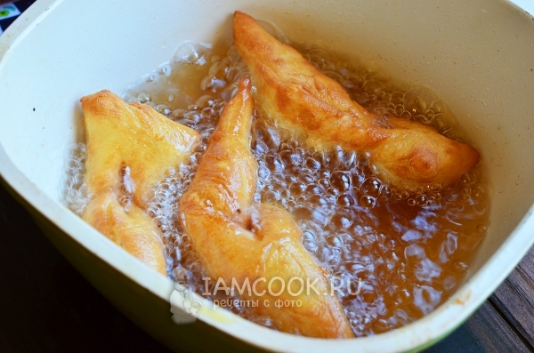 Пожарить вергуны в масле