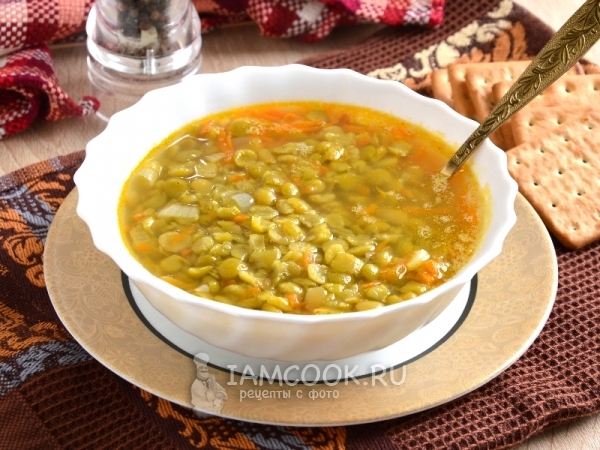Фото вегетарианского горохового супа