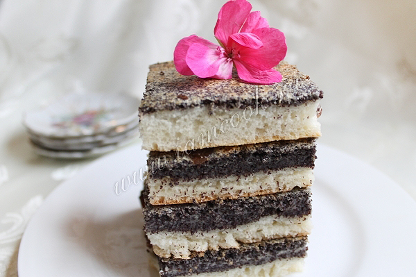 Готовим маковый пирог с изюмом