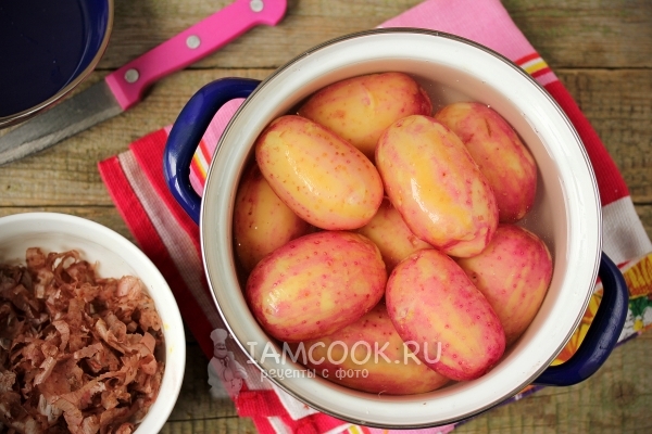 Почистить картофель