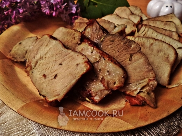 Свинина в луковой шелухе